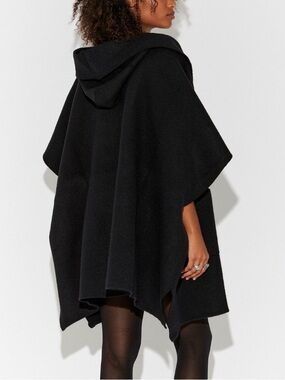 Free people Hooded Cape Sweater